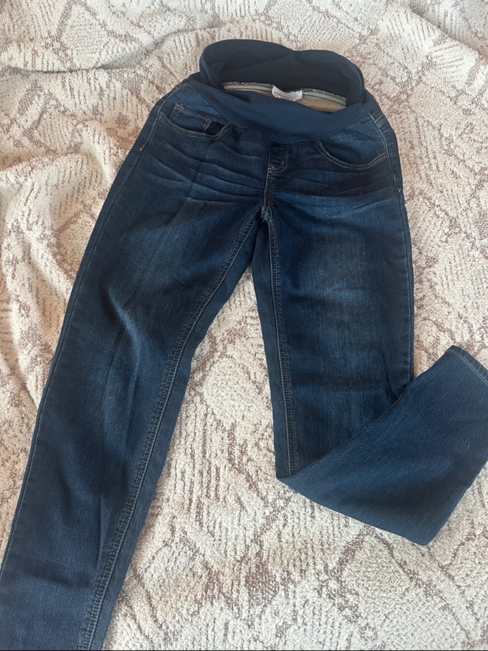 Motherhood Maternity Bounceback Jeans Size S | Dark Wash Skinny Stretch